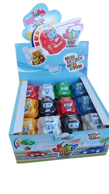 Anl Tiptop Şekerli 20 GR Oyuncaklı Sürpiz Plastik Yumurta Araba