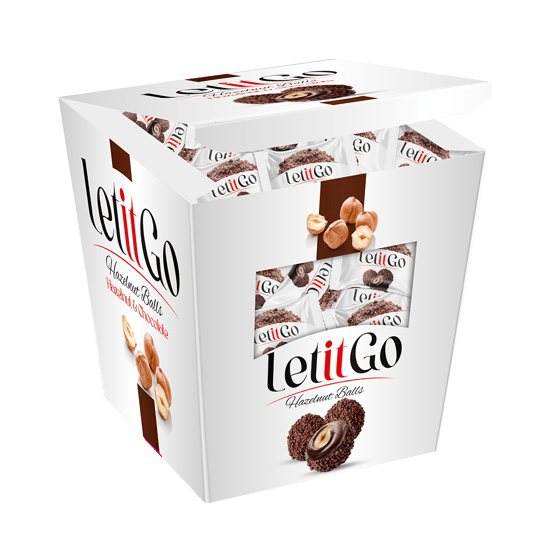 Let It Go-Top Çikolata Fındık-H.Cevizli 150 Gr.
