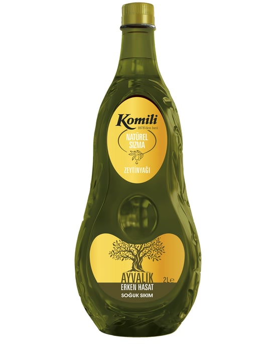 Komili Ayvalık Erken Hasat Natürel Sızma Zeytinyağı 2  lt