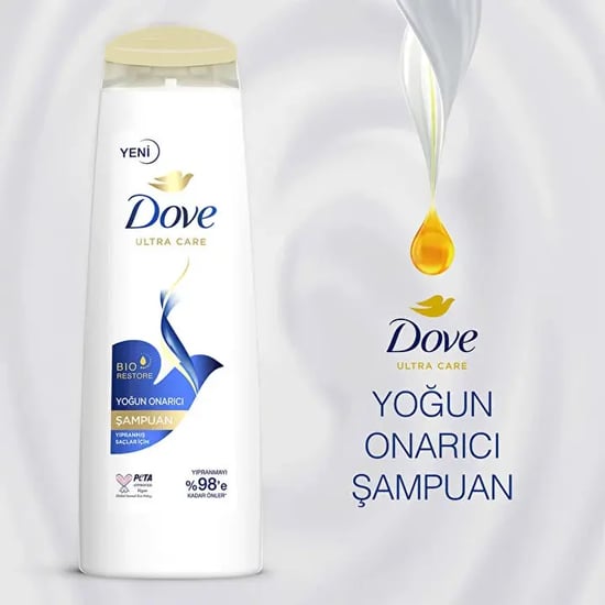Dove Yoğun Onarıcı Şampuan 400 ml