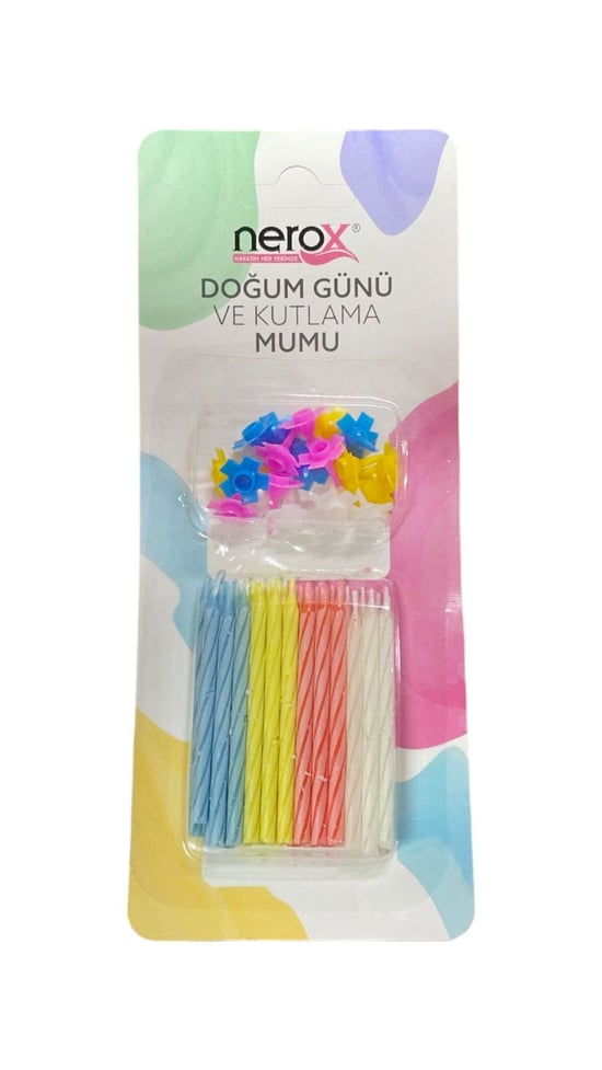 Nerox Doğum Günü Mumları