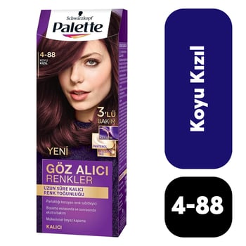 Palette .4-88 Koyu Kızıl Kadın Saç Boyası