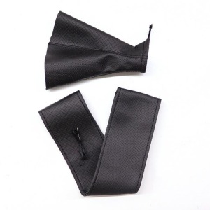 P Parla Tüm Araçlara Uyumlu Direksiyon Kılıfı Ve Vites Körüğü Siyah Vinil