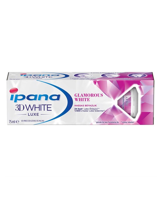 ipana, ipana beyazlatıcı diş macunu, beyazlatıcı diş macunu, diş macunu, ipana diş macunu, ipana 3d luxe glamorous shine