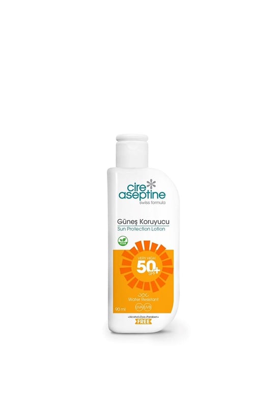 Cire Aseptine Güneş Koruyucu Losyon 50+ Spf 90 ml