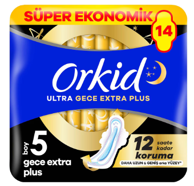 Orkid Ultra Extra 4lü Gece Extra Plus 14'lü