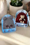 Sasta Peluş Ayıcıklı Mix Bere ve Standı (160 Adet)