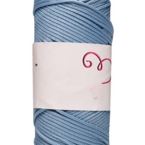 P Parla Makrome İpi 3mm Polyester Mavi