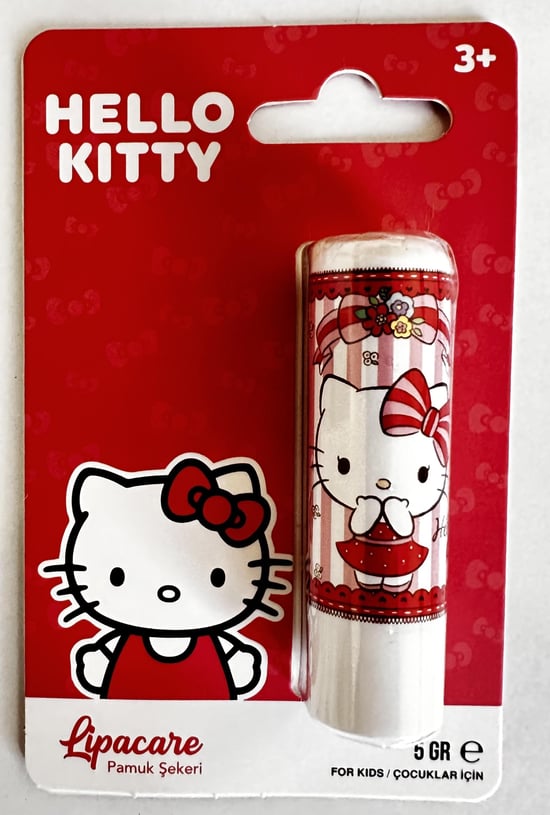 Lipcare Hello Kitty Pamuk Şeker Dudak Kremi 5 gr