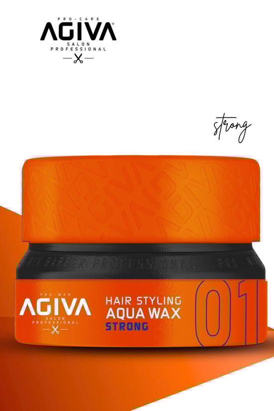 Agiva Wax 155 ml 01 (Strong) Turuncu 