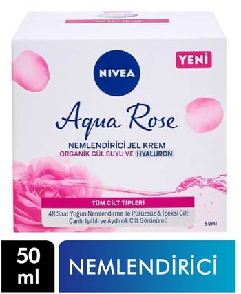 Nivea Nemlendirici Aqua Rose Yüz Kremi 50 ml