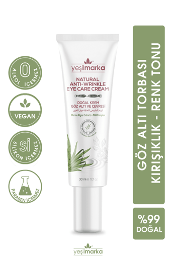 Yeşilmarka Doğal Göz Altı ve Çevresi Kremi 30 ml