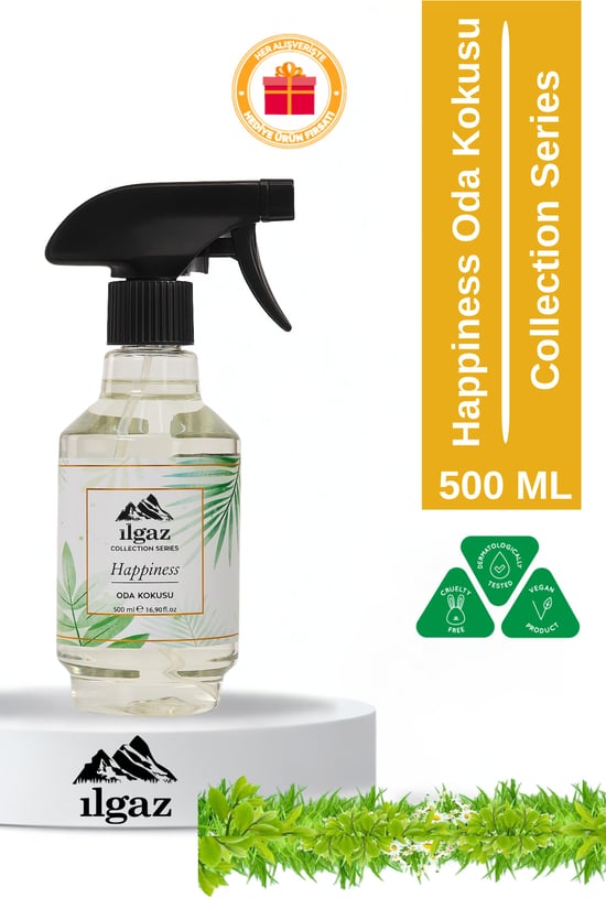 Ilgaz Happiness Sprey Oda Kokusu | Collection Series Okyanus Esintisi Kokusu - 500 ml