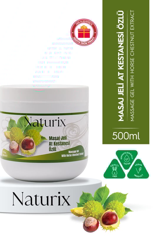 Naturix At Kestanesi Özlü Masaj Jeli 500 ml