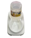 Petplast'art  Hazneli Kedi Mama & Su Kabı 1,5lt Beyaz - PT200
