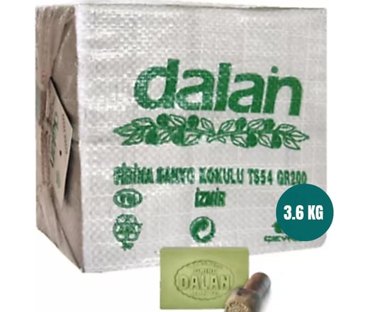 Dalan Yeşil Kalıp Sabun 20'li 3600 gr