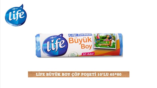Life Büyük Boy Çöp Torbası 20'Li