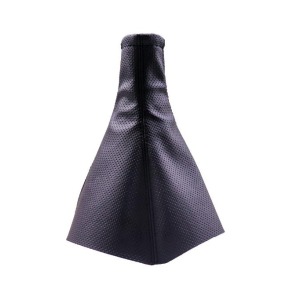 P Parla Tüm Araçlara Uyumlu Vites Körüğü Siyah Vinil Siyah Dikiş