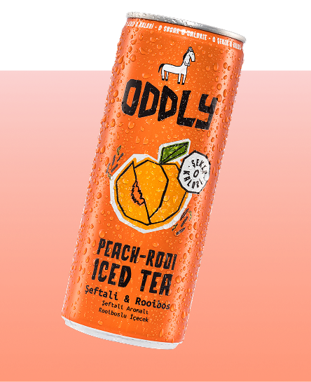 Oddly Peach-Rooi Iced Tea 250 ml