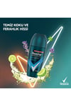 Üstün Koruma Erkek Roll On Deodorant Active Dry 72 Saat Kesintisiz Koruma 50 ml