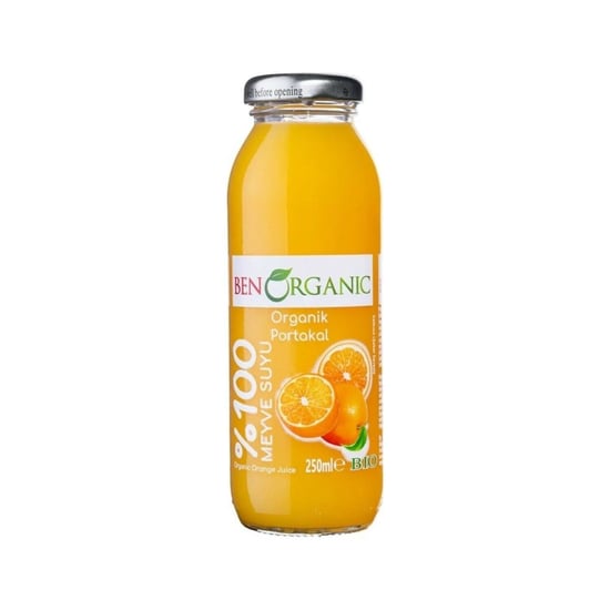 Ben Organic Portakal Suyu 250ml