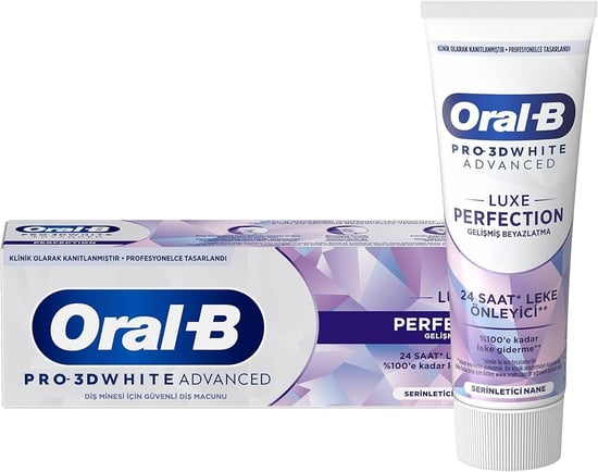Oral B Pro-3DW Advanced Luxe Perfection Diş Macunu 75 Ml