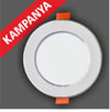 Erbay Elektrik 3 Renkli Led Spot 6w Şık Dekoratif Led Işık Sıva Altı