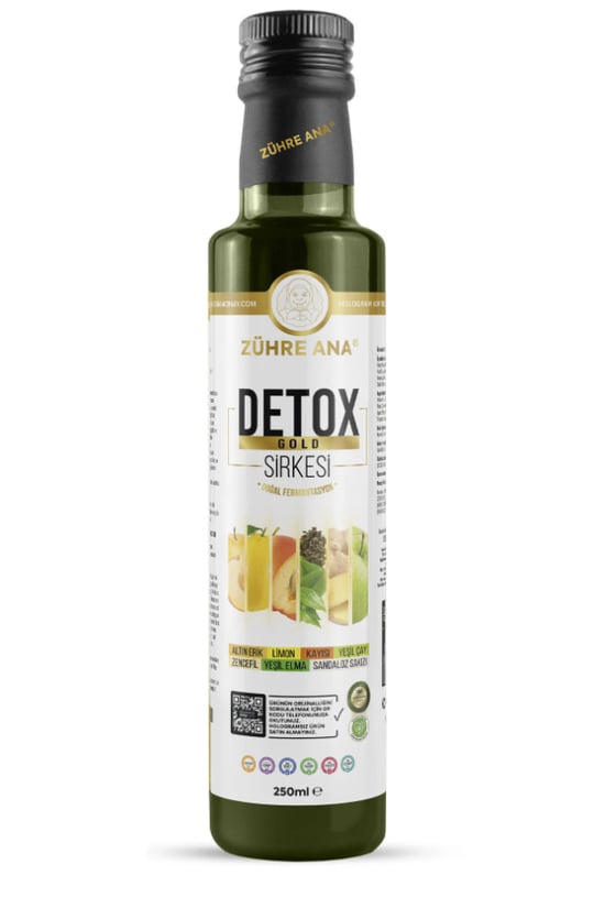 Zühre Ana Detox Sirkesi Doğal Fermantasyon 250 ml