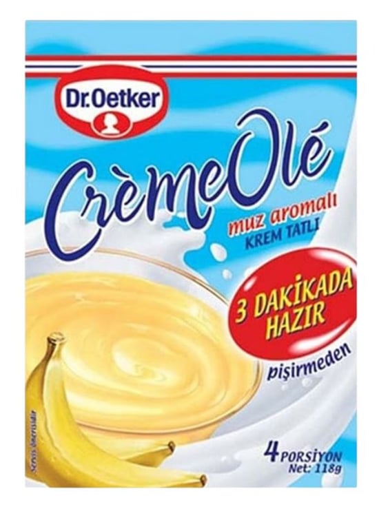 Dr.Oetker Creme Ole Muzlu 99gr 12'li